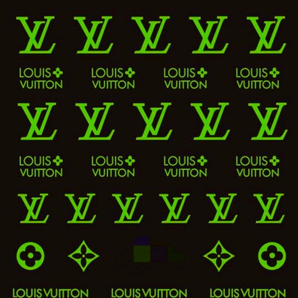 NWT Nail Art Design Decal Stickers N°54 GID! - Picture 2 of 11